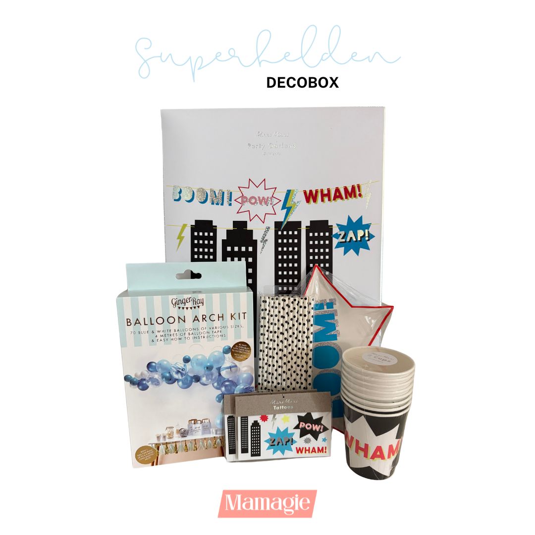 Superhelden deco Box – Voor een episch superheldenfeest!