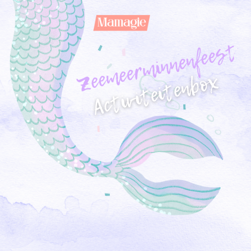 Zeemeerminnenfeest Activiteitenbox – Creatieve magie voor kleine zeemeerminnen en zeepiraten!