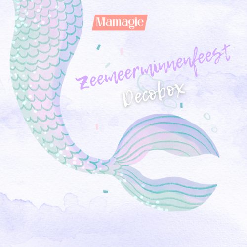 Zeemeerminnenfeest Decobox - Alles voor een sprankelend onderwaterfeest!